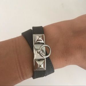 Hermès Rivale Double Tour Bracelet